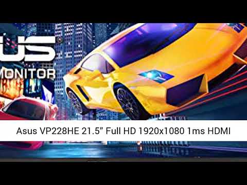 Asus VP228HE 21.5” Full HD 1920x1080 1ms HDMI VGA Eye Care Monitor Review