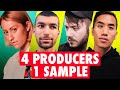 Gambar cover 4 PRODUCERS FLIP THE SAME SAMPLE ft. Chuck Sutton, Dresage, MUST DIE!