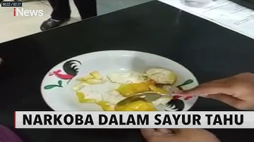 Selundupkan Narkoba dalam Tahu Pengunjung Lapas di Serahkan ke BNN - iNews Sore 18/10