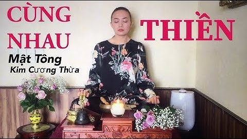 PHƯƠNG PHÁP THIỀN -cùng nhau thiền 30