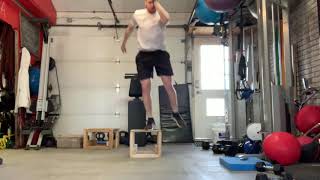 Explosive Lateral Box Step Ups