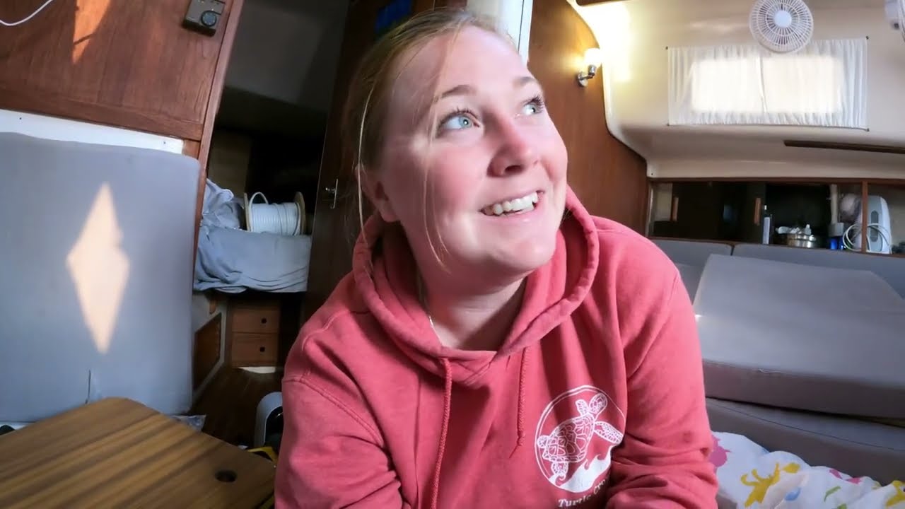 Solving our Water Tank Issues - Living on a TINY Sailboat - Ep. 54