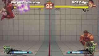 EVO 2012: Super Street Fighter 4: AE - Finals - Infiltration vs. Daigo