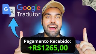 RECEBA € 3.000 POR MÊS COPIANDO E COLANDO NO GOOGLE TRADUTOR #othiagoh