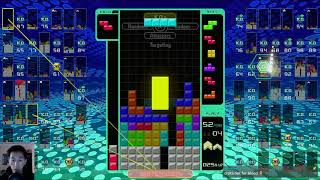 Tetris 99 - tutorial while playing? I'll try...
