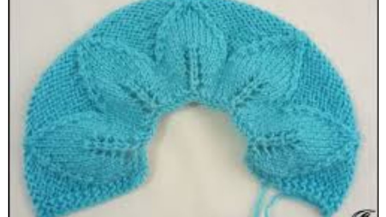 آموزش بافت بلوز یقه برگی (قسمت اول)