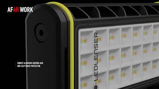 Ledlenser Af4R Work Rechargeable Area Flood Light 2000 Lumens Screwfix