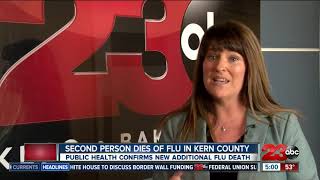 Second flu related death in Kern County