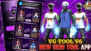 VG TOOL V6 😱 Best Skin Tool App 2026 | FF + FF MAX screenshot 4