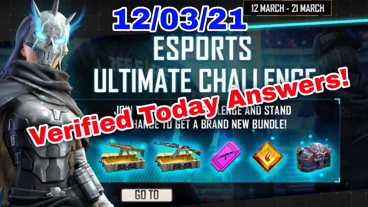 Esports ultimate challenge free fire tamil explain and Answers | Mokka Gamer Da | MGD_YT