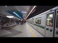 Bulgaria, Sofia, metro ride from Сердика to Софийски университет Св. Климент Охридски