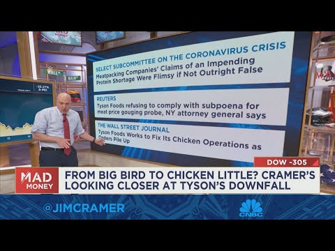 Jim cramer gives his take on tyson foods