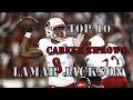 Top 10: Career Throws of Lamar Jackson