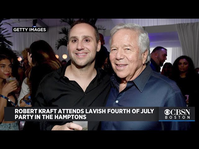 Robert Kraft Hamptons: Patriots owner, wife celebrate July 4 with pri