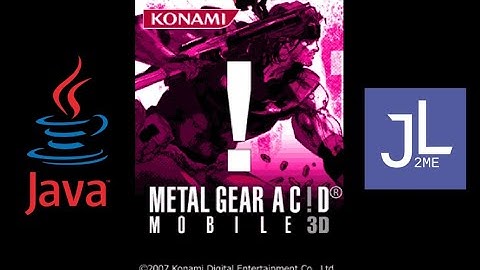 Metal Gear Acid Mobile 3D [Java/J2ME Loader]