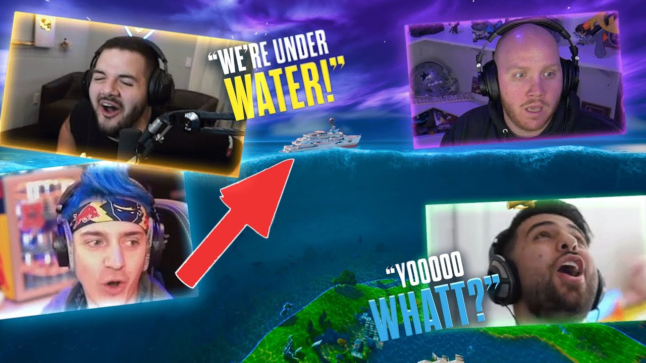 STREAMERS REACT TO THE FORTNITE DOOMSDAY EVENT! - YouTube