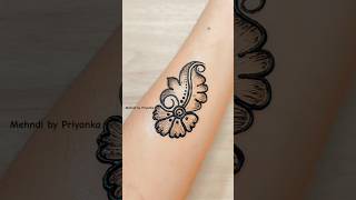 Mehndi design for beginners #henna #hennadesign #mehndi #mehandi #mehndidesign #shorts