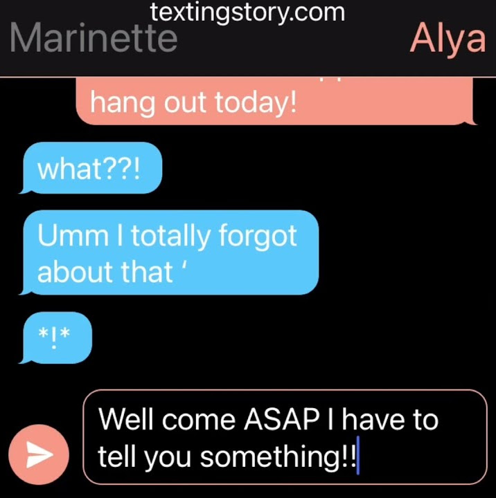 ALYAS SECRET PT.1 🐞TEXTING STORY🐞 YouTube(03)
