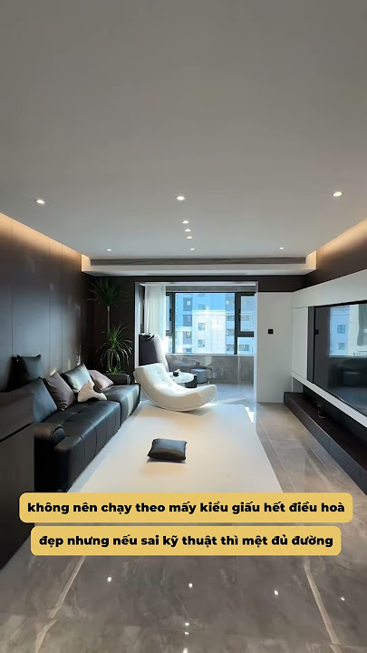 Hide the air conditioner for beauty, then have to knock down the ceiling to fix it - is it worth it?