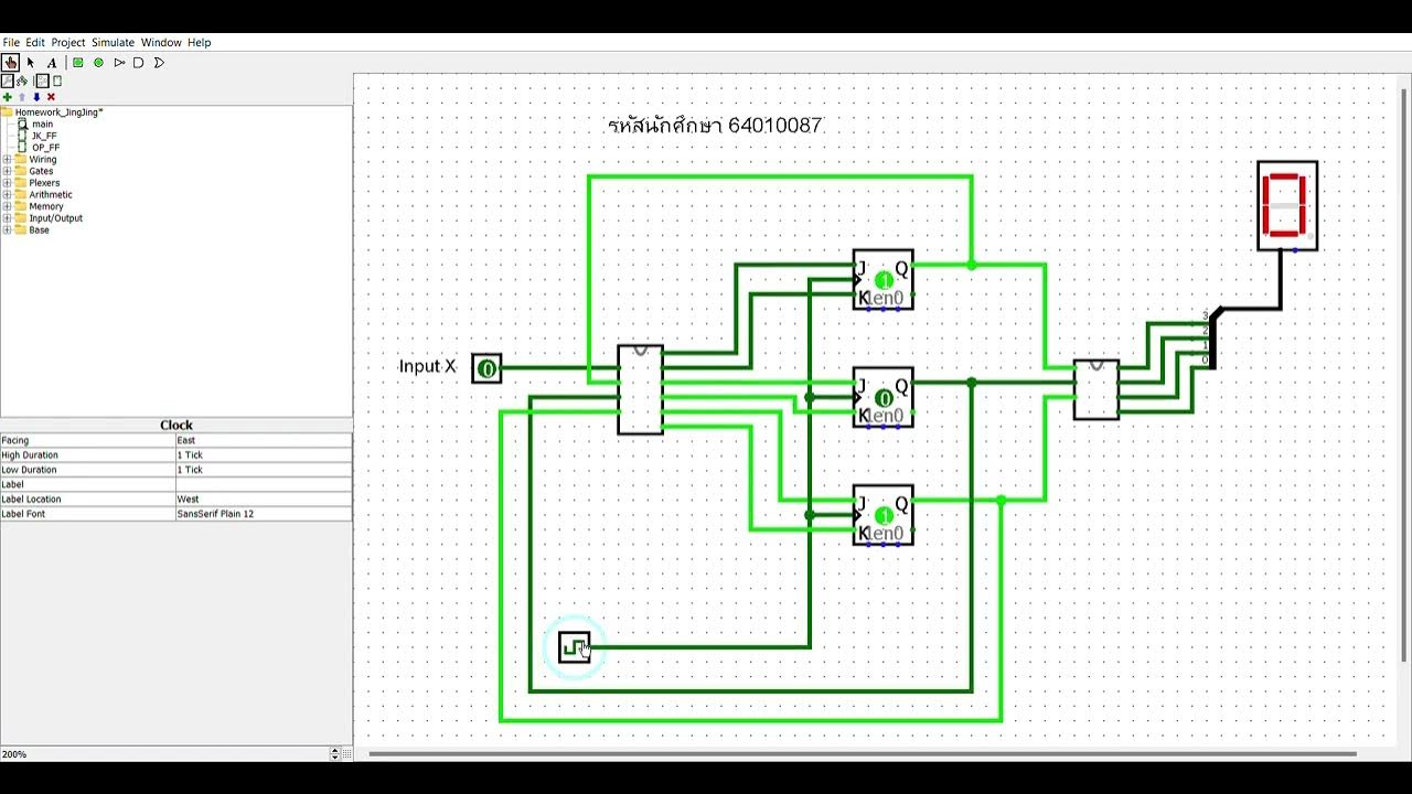 Show the results of simulating circuits with Logisim. - YouTube