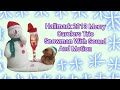 Hallmark 2013 Merry Carolers Trio Snowman With Sound, Light And Motion
