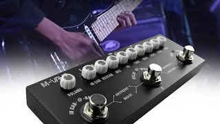 M-VAVE Portable Guitar Multi-Effects Pedal | All-in-One Effects Processor for Guitar &amp; Bass