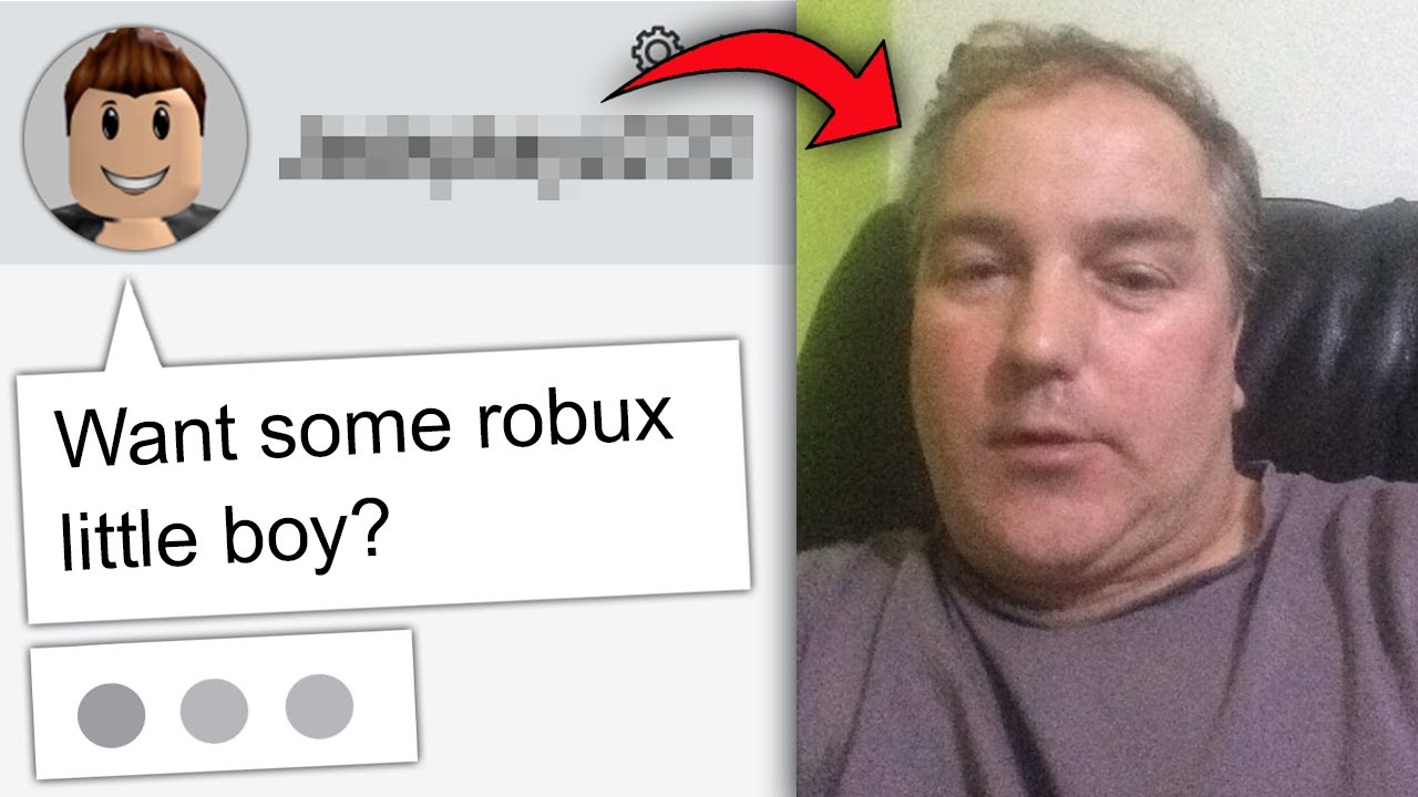 I caught an old man scamming ROBLOX kids.. - YouTube