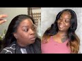 Lace Front Wig Install a with curls