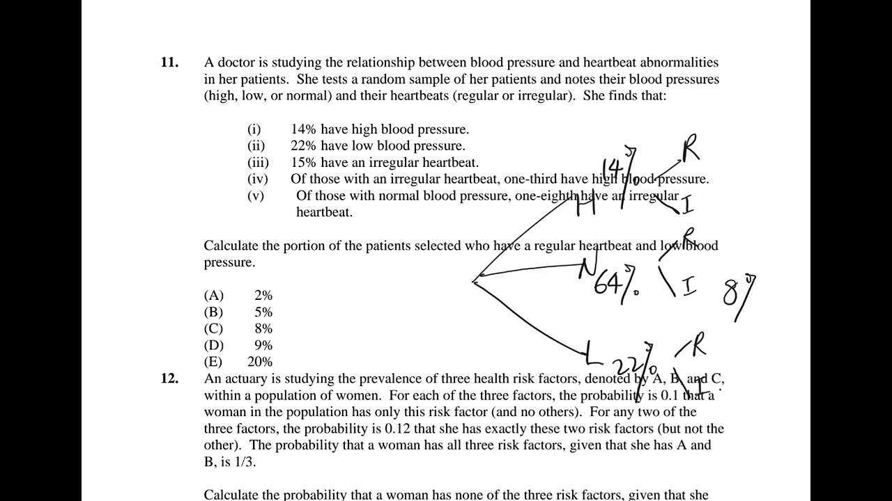 SOA P Exam Practice Problem 11