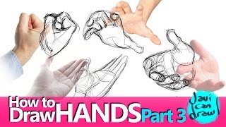 USING REFERENCE TO LEARN HOW TO DRAW HANDS
