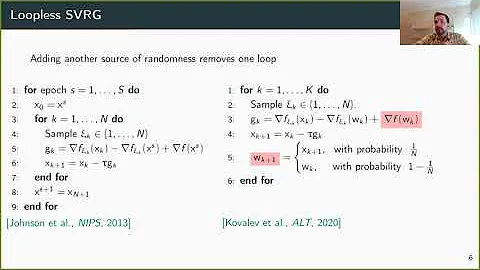 OWOS: Yura Malitsky - "Stochastic Variational Reduction for Variational Inequality Methods"