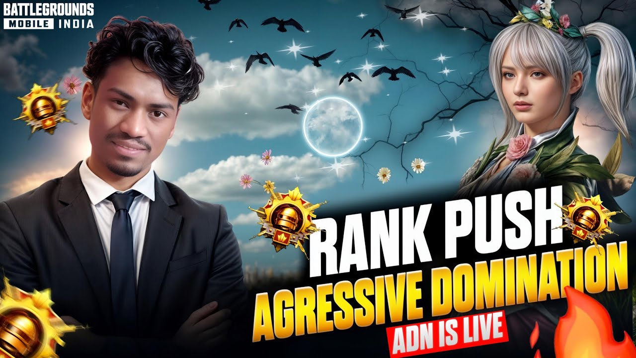 Bgmi Shorts live stream || BgmiRankpush With Tongue | 