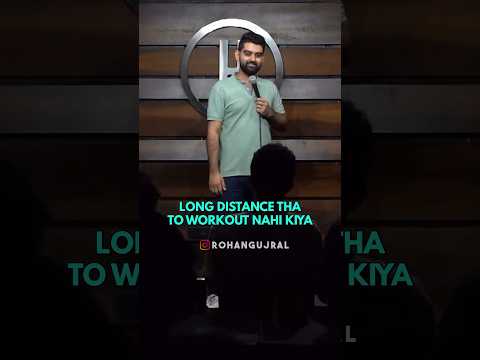 Long distance relationships❌ #rohangujral #indianstandup #comedy #standupcomdey #crowdwork #funny