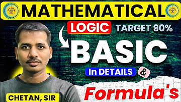 "Mathematical Logic" Class 12th State Board {Basics}Maths 1 😎 HSC 2026 board