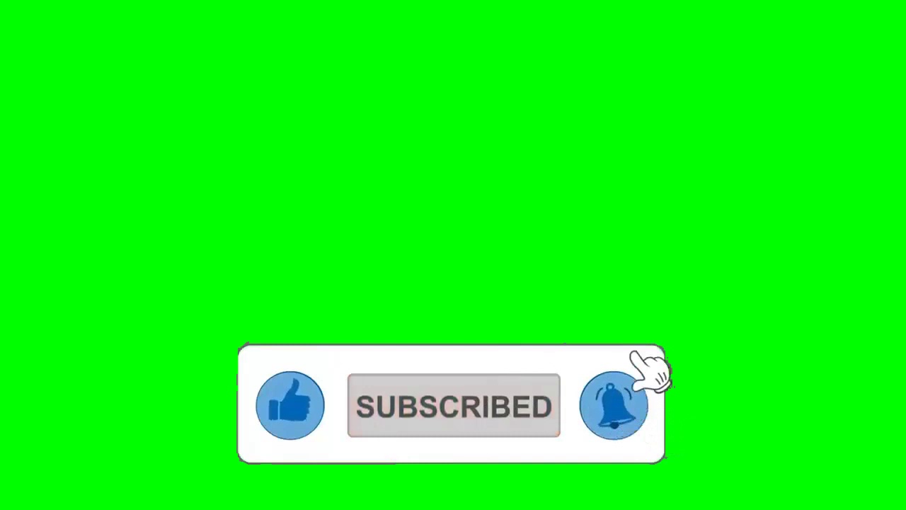 Subscribe Channel Green screen Free To Use High Quality HD NoCoprightVideo