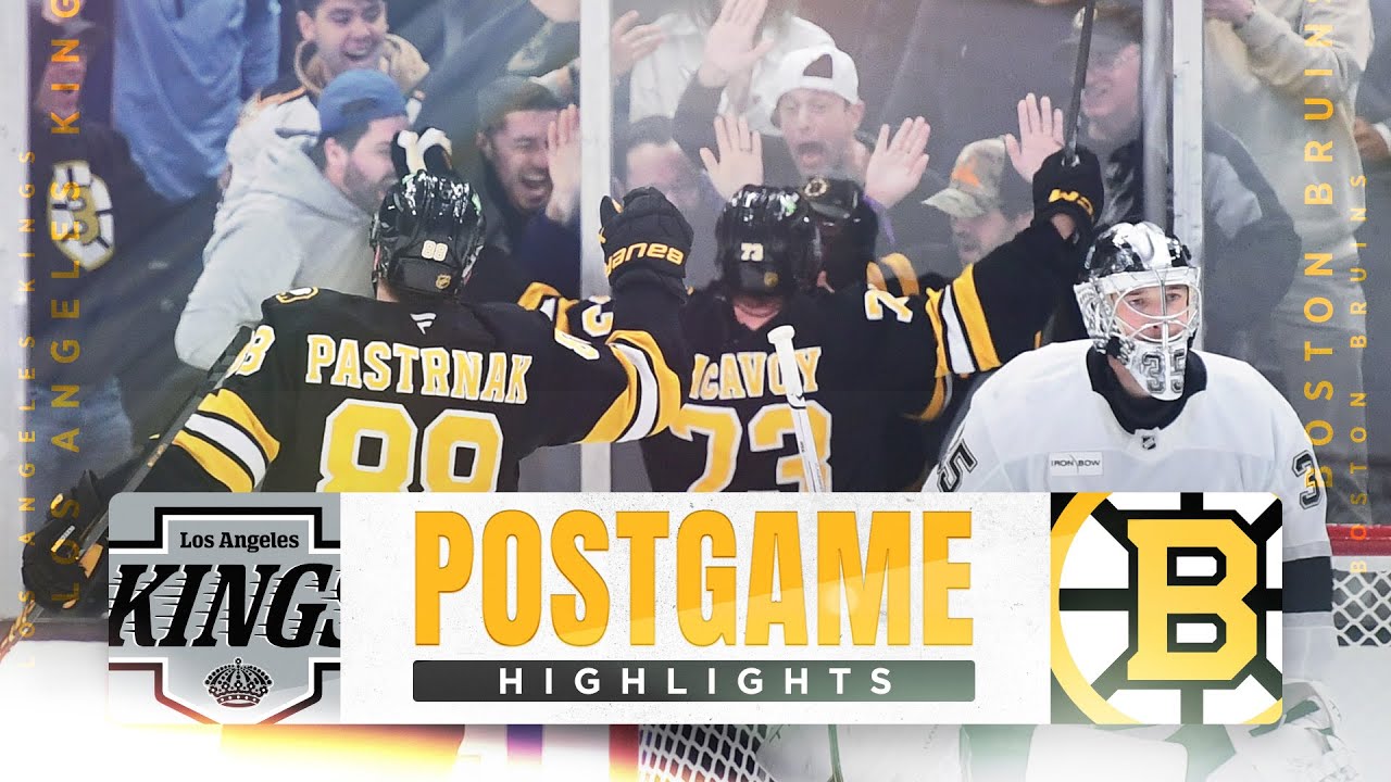 CONDENSED GAME: Boston Bruins vs. Los Angeles Kings - 3/10/2026