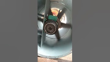 Axial flow fan blades and diameter testing Part 1.