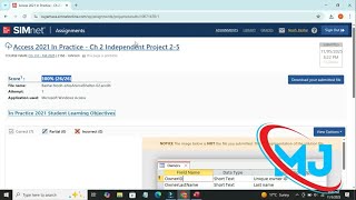 Access 2021 In Practice Ch 2 Independent Project 2-5 | SIMnet Assignment help Project 2-5 2024