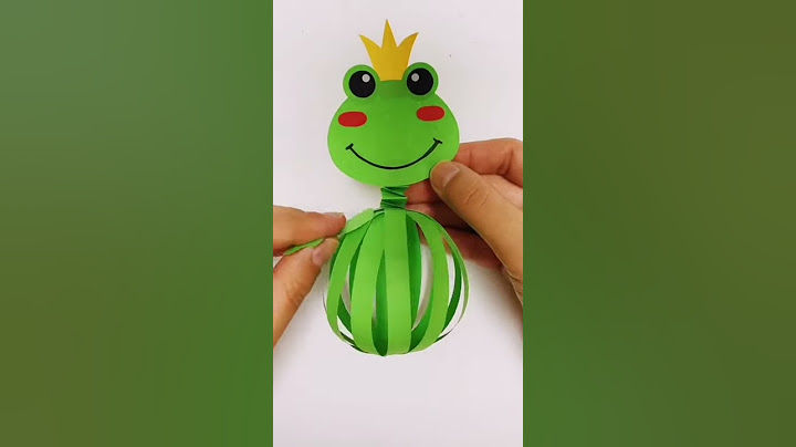 DIY Funny Paper Frogs |How to Make Moving paper TOYS | Bouncy Frog for Kids | Easy paper crafts