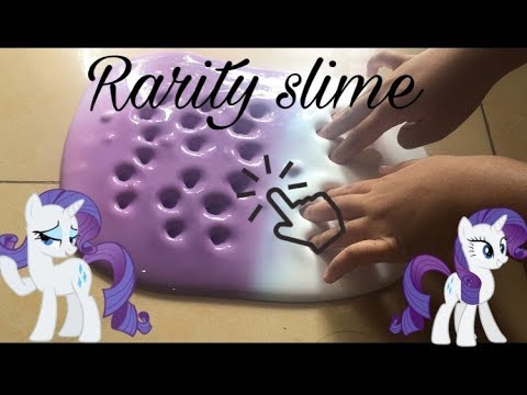 Diy Rarity Slime From My Little Pony In Bahasa