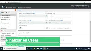 Sonic Panel para revendedores -Crear Cuenta Radio screenshot 4