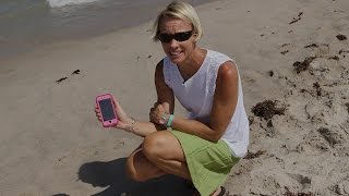 How hot is beach sand with Kim Miller