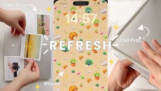 REFRESH iPhone iPad MacBook Pro *new cases, lock screens & apps!*