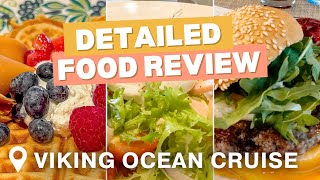 Detailed Dining Guide: Viking Saturn 2024  Relevant to ALL Viking Ocean Ships  Food Tour