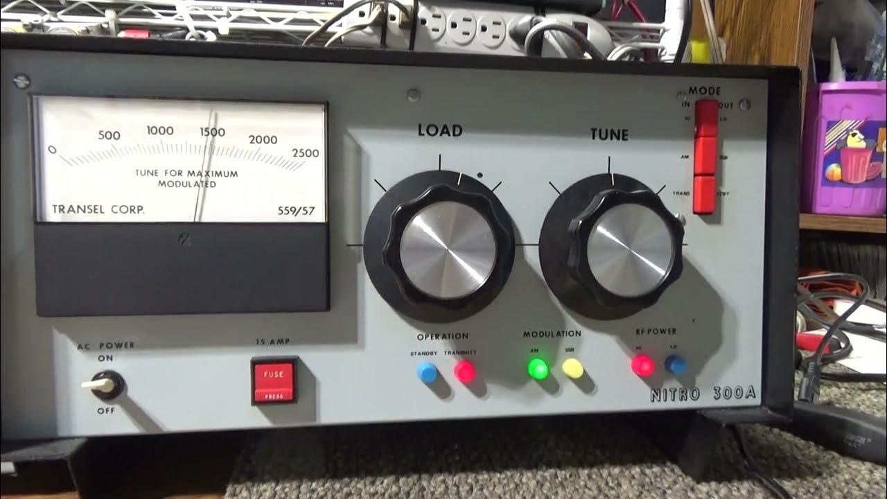 Transel Corp new toy, Mark 10 wattmeter, linear amp and accessory train