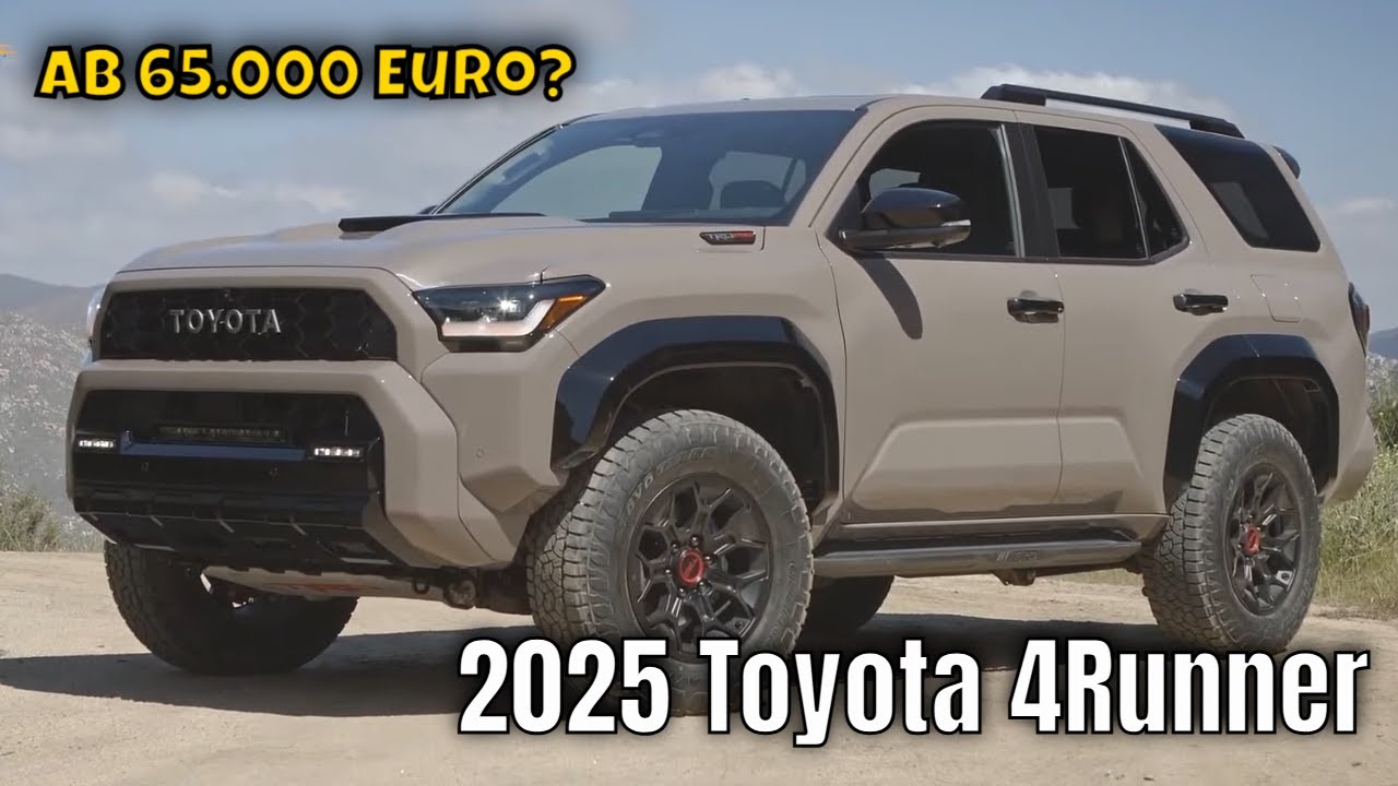 2025 Toyota 4Runner | Infos zu Preisen, Hybrid-Power, Offroad-Parts ...