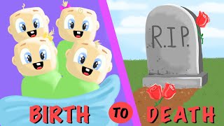 BIRTH to DEATH of Quadruplets ( Roblox Brookhaven RP )