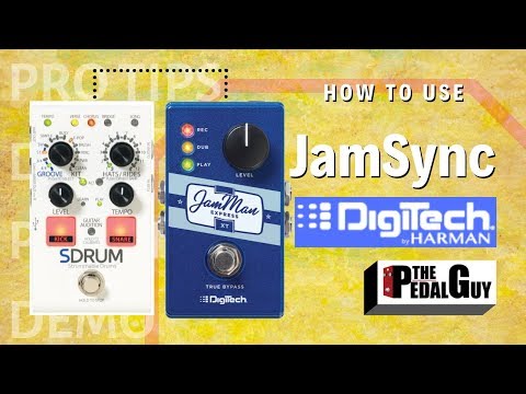 ThePedalGuy Presents the DigiTech SDRUM Strummable Drums Pedal Pro 