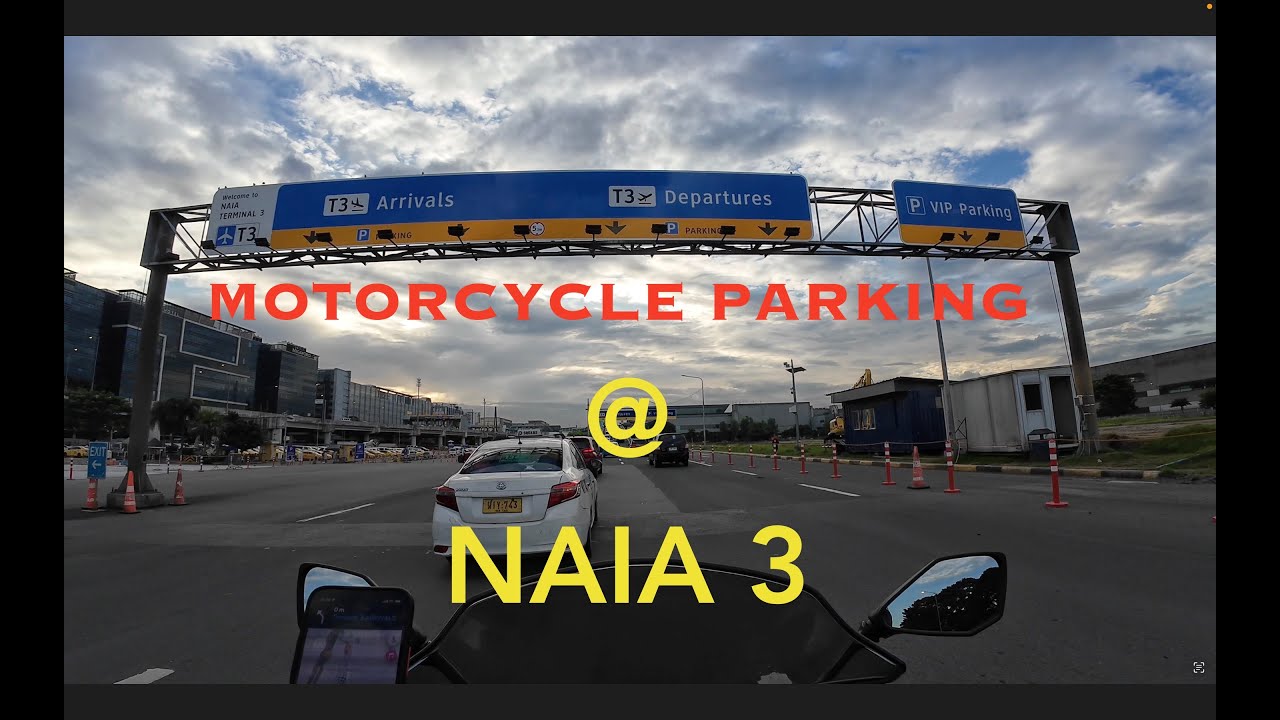 NAIA Terminal 3 - New Motorcycle Parking