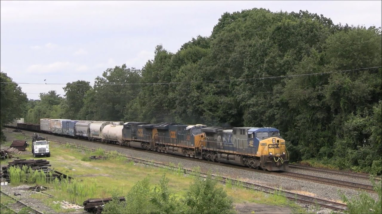 CSX M426 in East Brookfield, MA 8/24/2023 YouTube